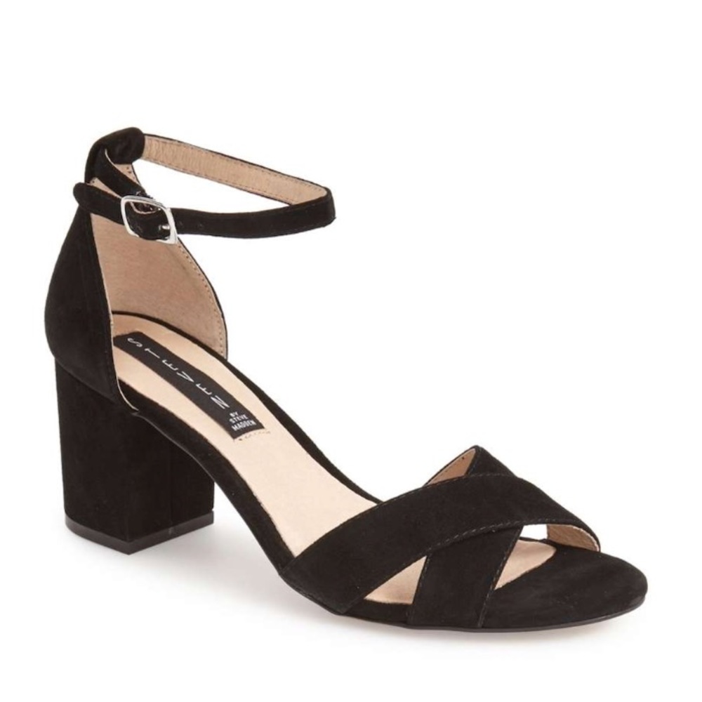 STEVEN by Steve Madden Heeled Sueded Sandals